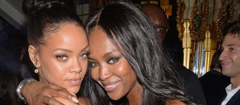 Rihanna y Naomi Campbell asisten a una fiesta en Londres