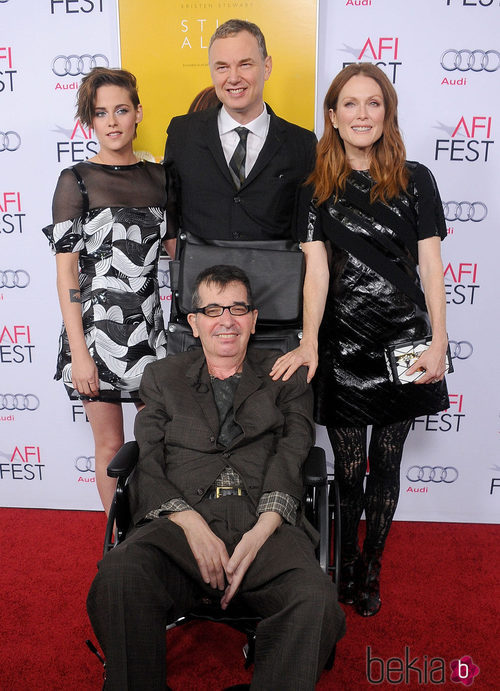 Kristen Stewart, Wash Westmoreland, Julianne Moore y Richard Glatzer  en el  AFI FEST 2014
