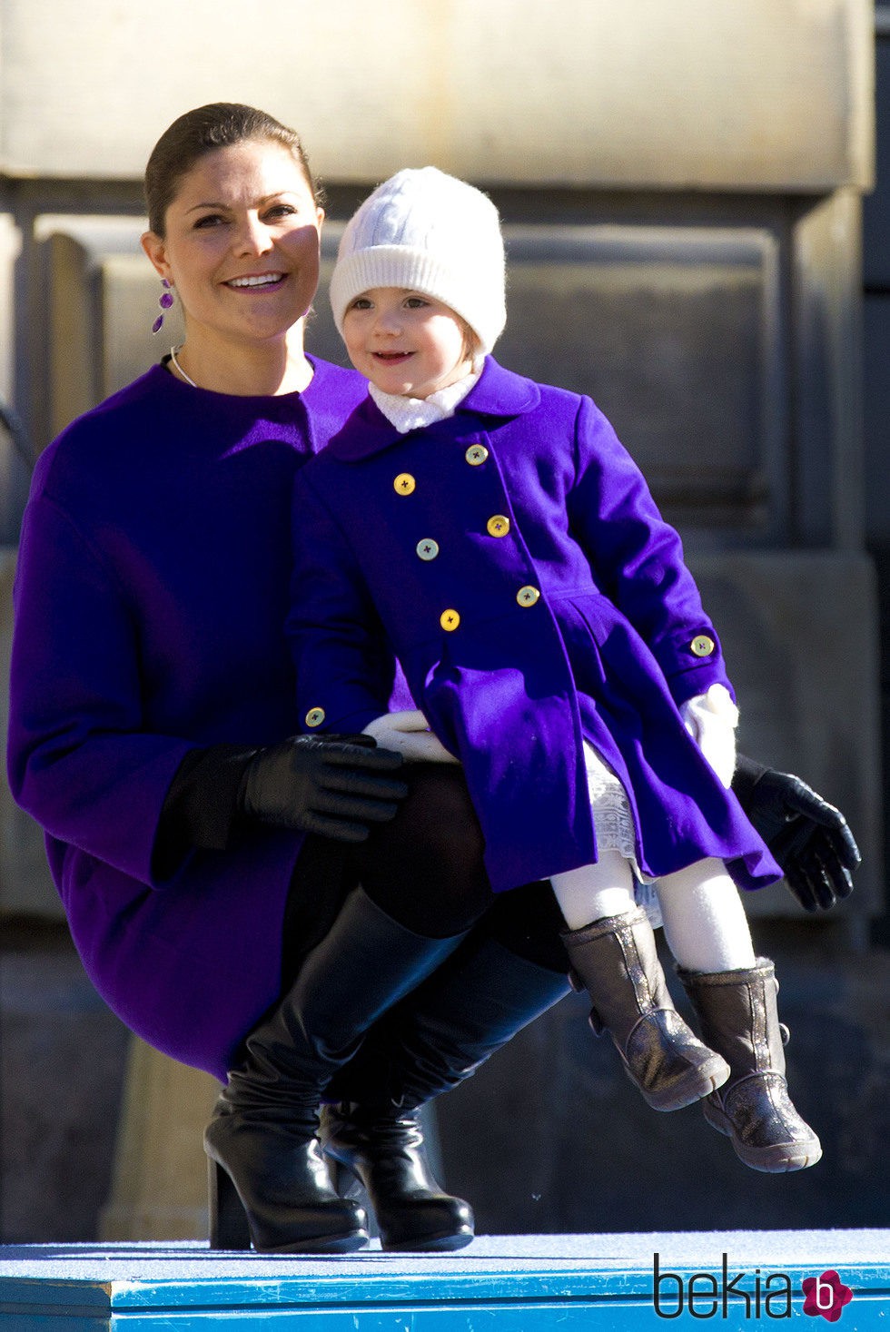 Victoria de Suecia celebra su santo con la Princesa Estela