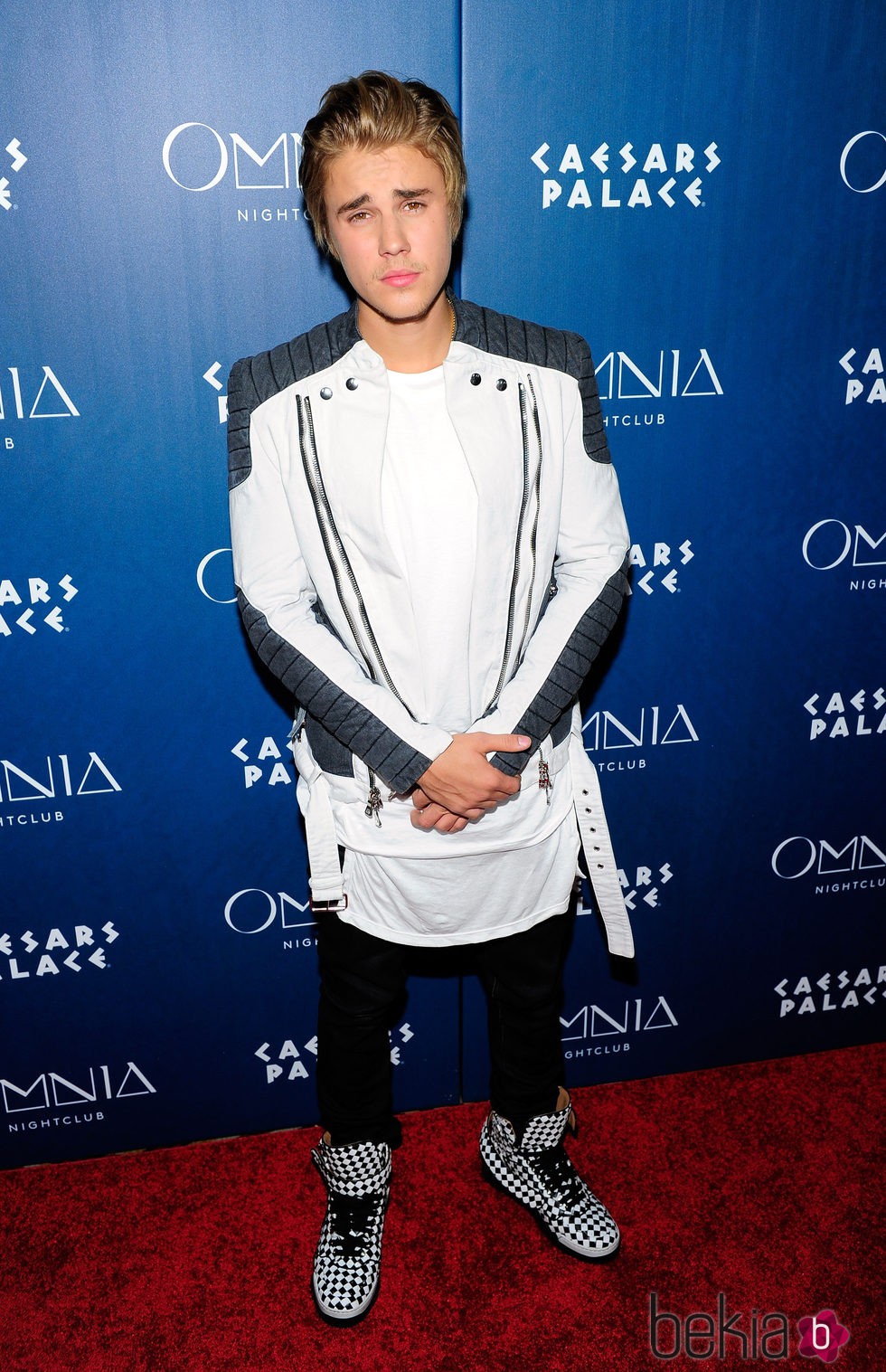 Justin Bieber celebra su 21 cumpleaños en el Omnia Nightclub