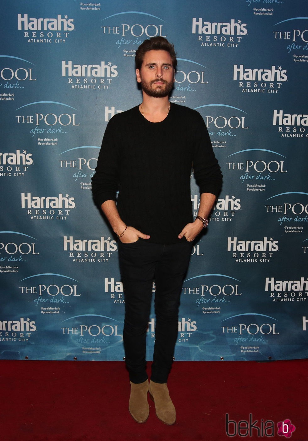Scott Disick en la fiesta 'The Pool After Dark' celebrada en el Harrah's Resort de Atlantic City