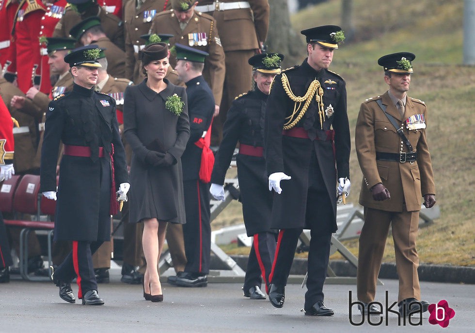 Los Duques de Cambridge en el Día de San Patricio 2015