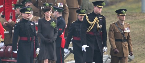 Los Duques de Cambridge en el Día de San Patricio 2015