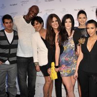 La familia Kardashian en el almuerzo 'Unbreakable' de 2011