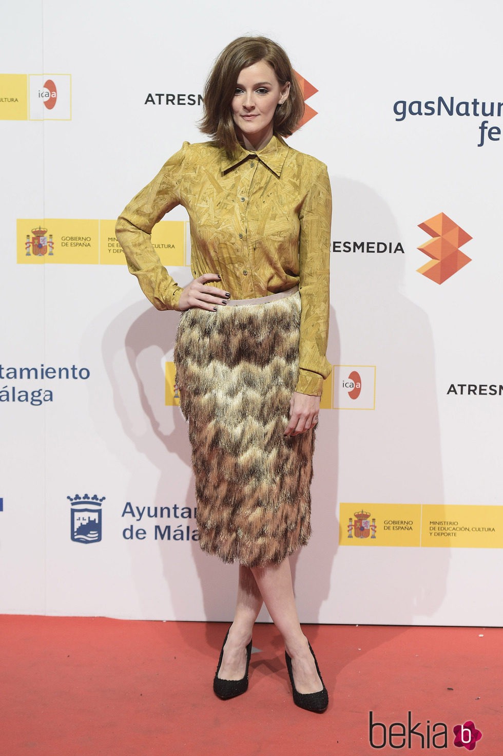 Ana Polvorosa en la presentación del Festival de Málaga 2015
