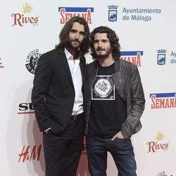 Aitor Luna y Yon González en la presentación del Festival de Málaga 2015