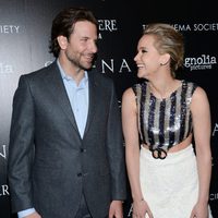 Bradley Cooper y Jennifer Lawrence en el photocall de serena