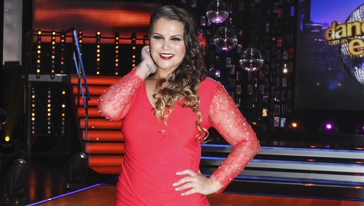 Katia Aveiro en la primera gala de 'Dancing with the stars'