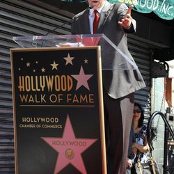 Will Ferrell el día de la presentación de su estrella en el Paseo de la Fama de Hollywood