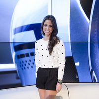 Lucía Villalón en la presentación de la temporada 2015 de Fórmula Uno