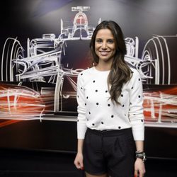 Lucía Villalón presentada como reportera del Mundial de Fórmula Uno 2015