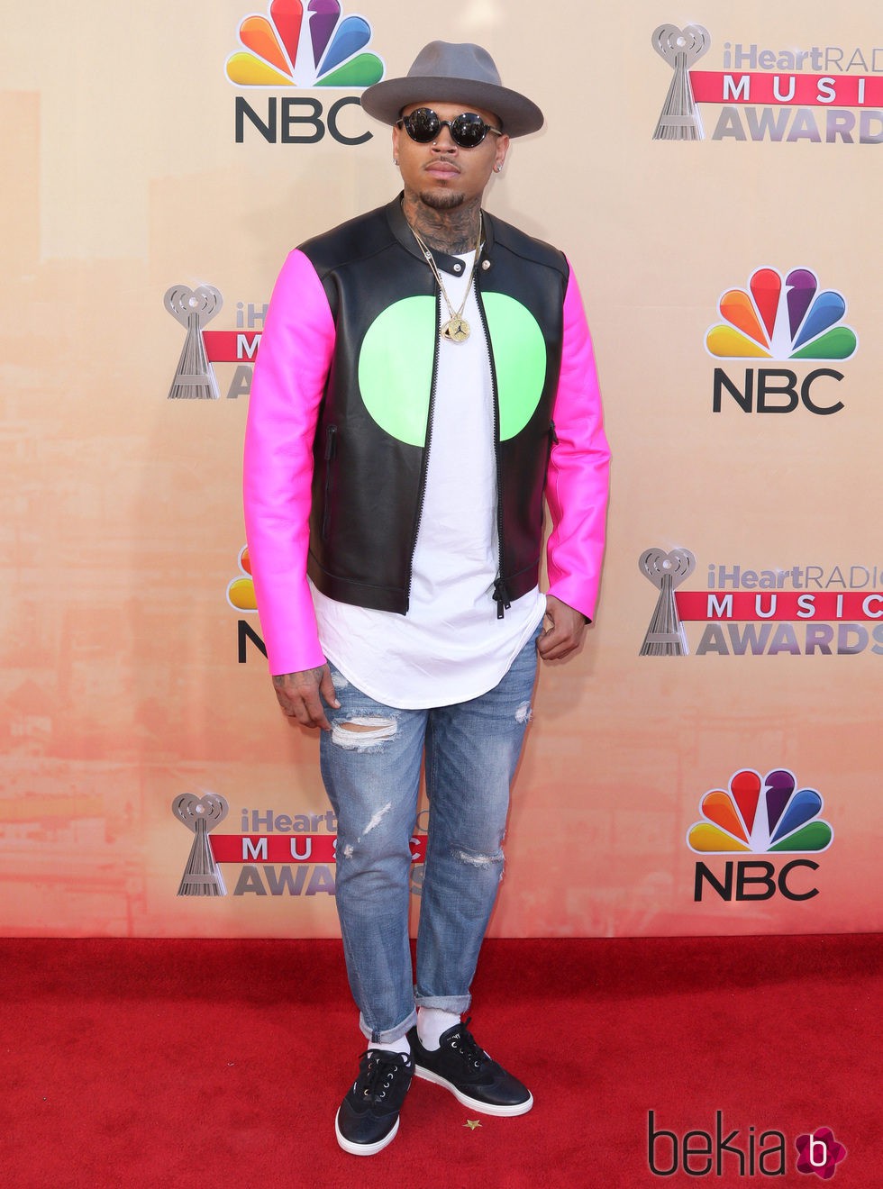 Chris Brown en los premios iHeartRadio 2015
