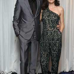 Mark Strong y Liza Marshall en los Premios Empire 2015