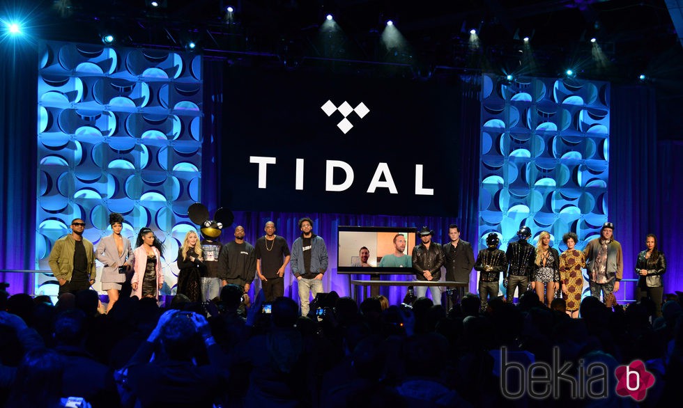 Rihanna, Nicki Minaj, Madonna, Kanye West, Jay-Z, Beyoncé y Alicia Keys presentan Tidal