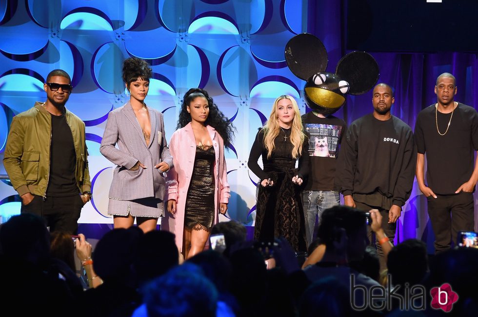 Usher, Rihanna, Nicki Minaj, Madonna, Deadmau5, Kanye West y Jay-Z lanzan Tidal