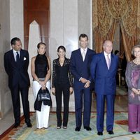 Los Reyes Felipe, Letizia, Juan Carlos y Sofía, las Infantas Elena y Cristina, Jaime de Marichalar e Iñaki Urdangarín