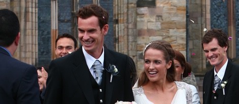 Andy Murray y Kim Sears se convierten en marido y mujer