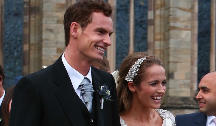 Andy Murray y Kim Sears, felices el día de su boda