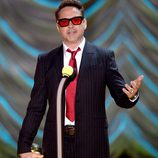 Robert Downey Jr. durante la gala de los MTV Movie Awards 2015