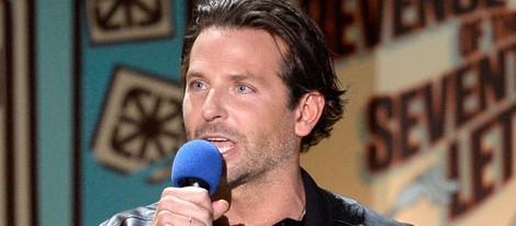Bradley Cooper durante la gala de los MTV Movie Awards 2015