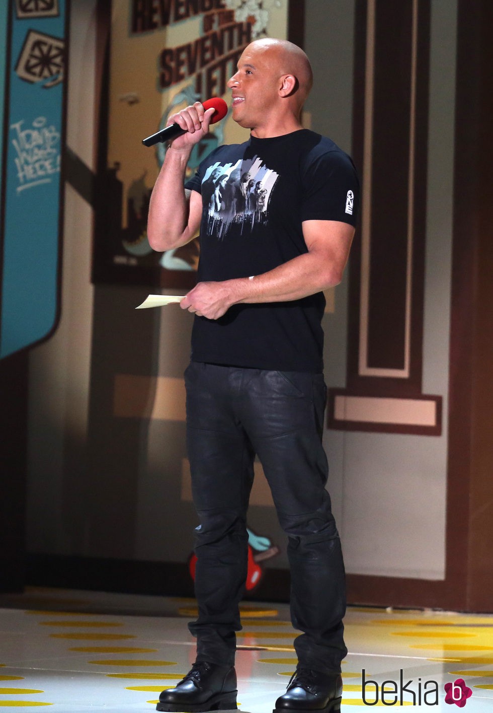 Vin Diesel cantando See you Again en los MTV Movie Awards