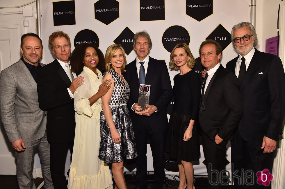 Reparto completo de la serie 'Ally McBeal' en los TV Land Awards
