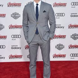 Chris Evans en el estreno de 'Los vengadores: la era de Ultron' en Los Angeles