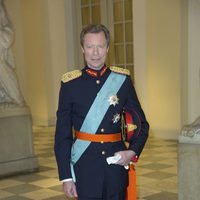 Enrique de Luxemburgo en el 75 cumpleaños de Margarita de Dinamarca
