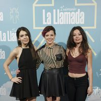 Claudia Traisac, Andrea Ros y Anna Castillo en el segundo aniversario de 'La llamada'
