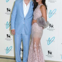 Liam Payne con su novia Sophia Smith en la gala benéfica Great Gatsby Charity Ball 2015