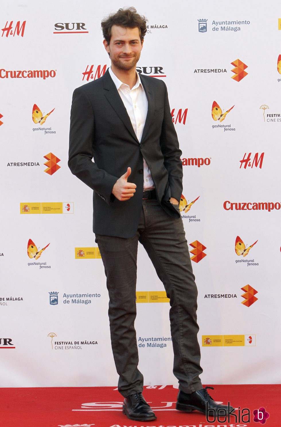 Peter Vives en la inauguración del Festival de Málaga 2015