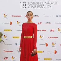 Elisabeth Reyes en la inauguración del Festival de Málaga 2015