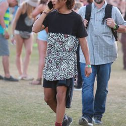 Jaden Smith en el segundo fin de semana del Coachella 2015