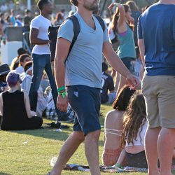 Joshua Jackson en el segundo fin de semana del Coachella 2015