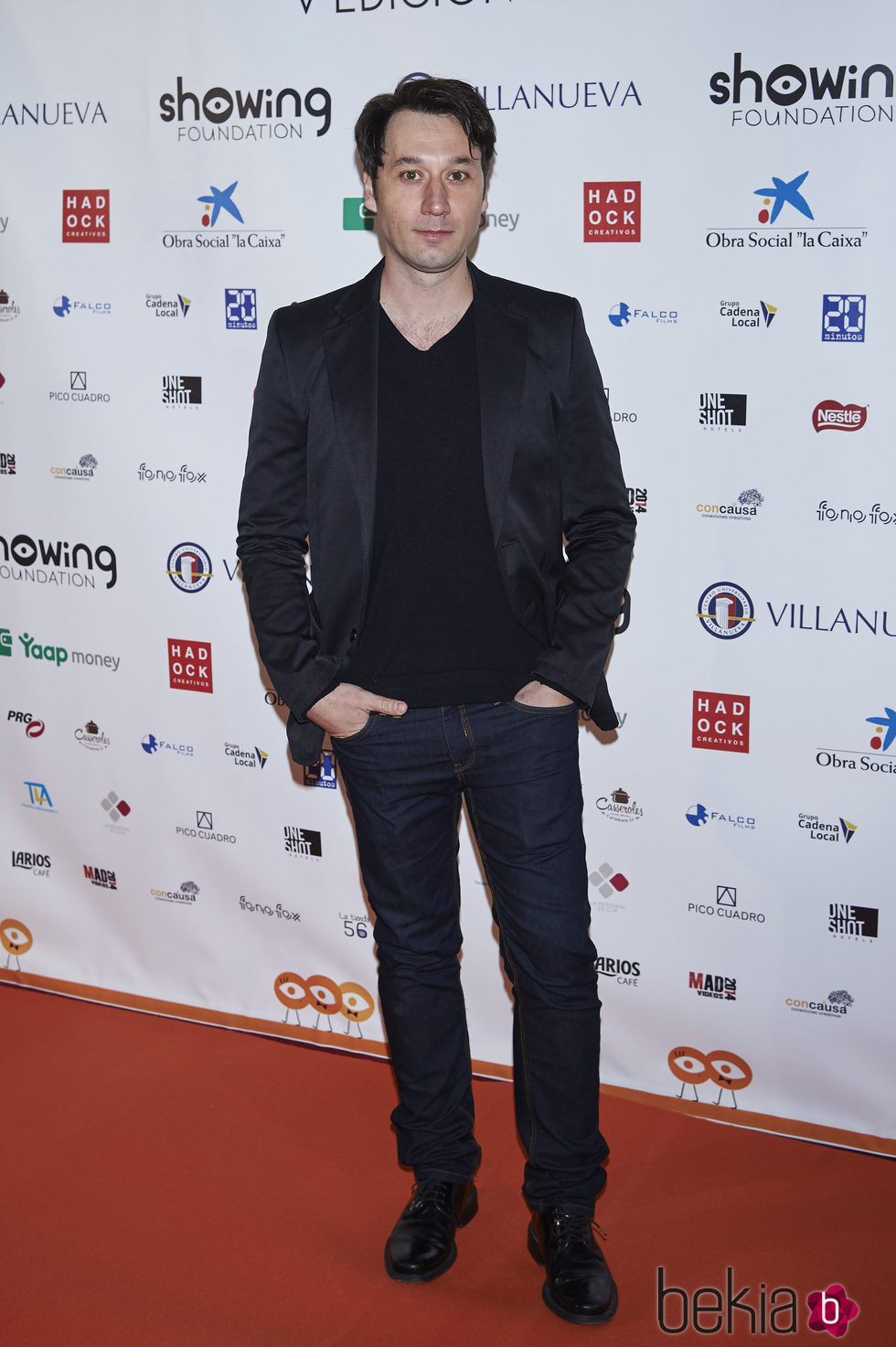 Raúl Fernández en el Showing Film Awards