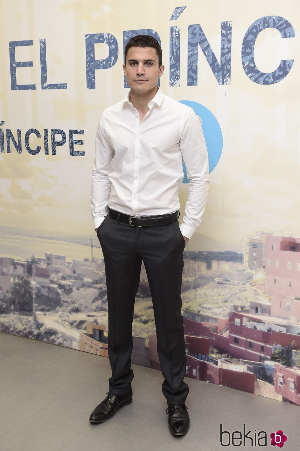 Álex González en la presentación de la segunda temporada de 'El Príncipe'