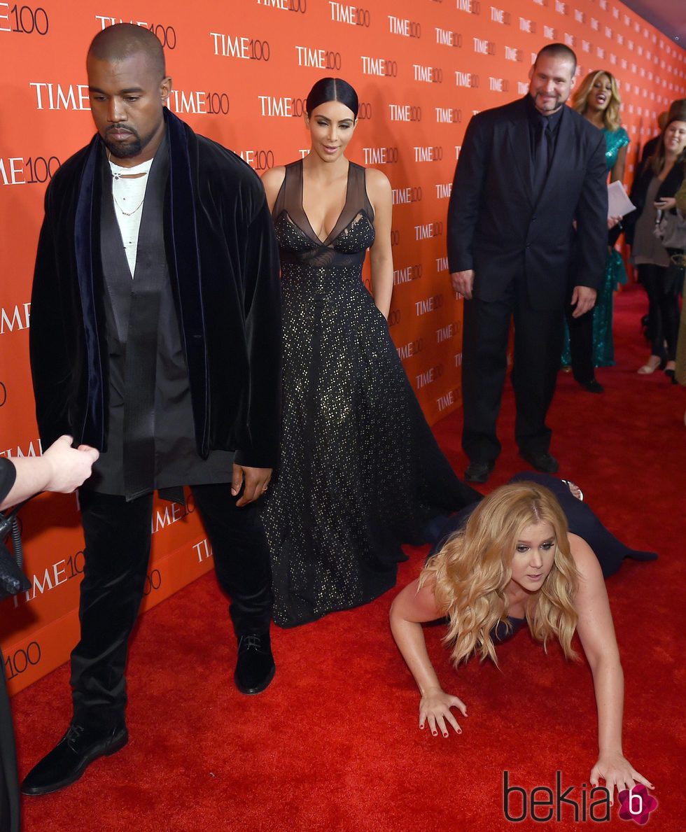 Kanye West y Kim Kardashian no se inmutan ante la broma de Amy Schumer