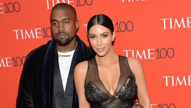Kim Kardashian y Kanye West en la Gala Time de los 100 más influyentes 2015