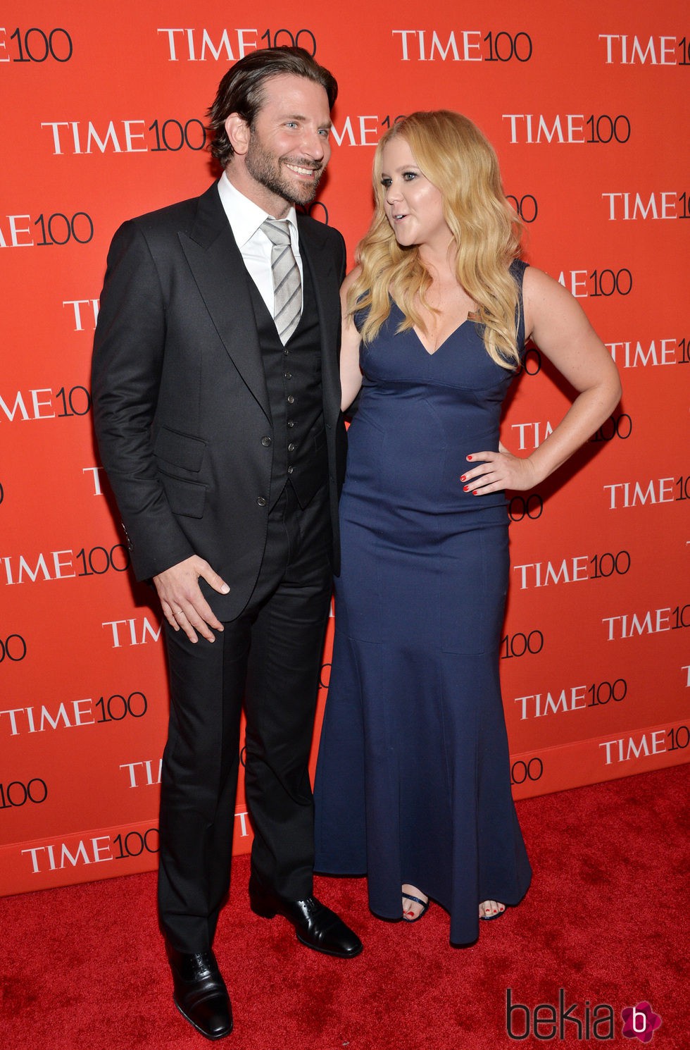 Bradley Cooper y Amy Schumer en la Gala Time de los 100 más influyentes de 2015