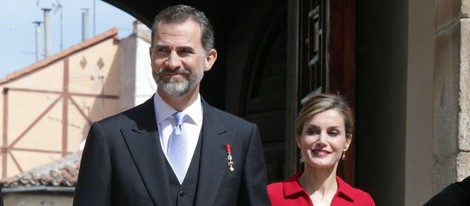 Los Reyes Felipe y Letizia en su primera entrega del Premio Cervantes como Reyes de España