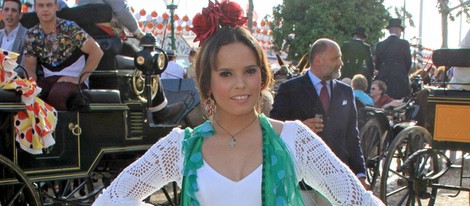 Gloria Camila Ortega en la Feria de Abril 2015