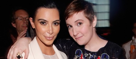 Kim Kardashian y Lena Dunham en la gala del Poder de la mujer de Variety