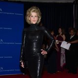 Jane Fonda en la Cena de Corresponsales de la Casa Blanca 2015
