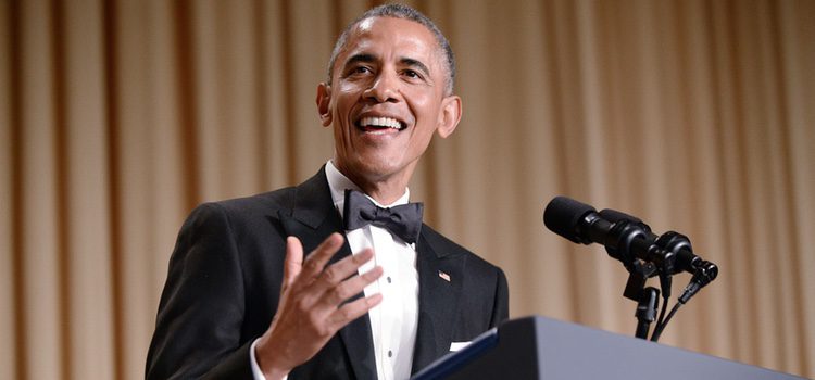 Barack Obama en la Cena de Corresponsales de la Casa Blanca 2015