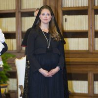 La Princesa Magdalena de Suecia en el Vaticano