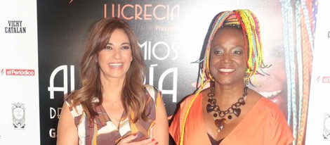 Lucrecia entrega a Mariló Montero el Premio Alegría de Vivir 2015