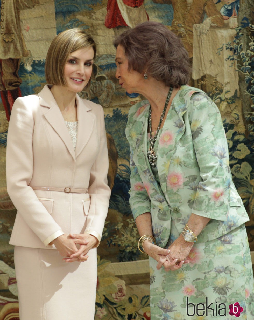La Reina Letizia y la Reina Sofía en los Premios Reina Sofía 2014 del Real Patronato sobre Discapacidad