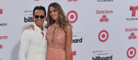 Marc Anthony y Shannon De Lima en los Billboard Latin Music Awards 2015