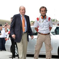 El Rey Juan Carlos en el GP de España de MotoGP en Jerez