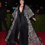 Lady Gaga en la alfombra roja de la Gala MET 2015